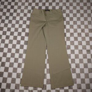 Eddie Bauer pants  slightly curvy 6P Stay Shape sill twill trouser stone tan